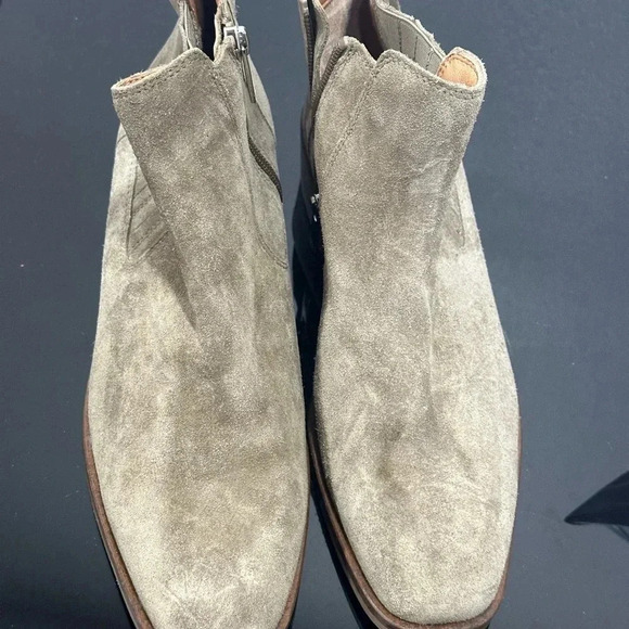 Aquatalia Suede Leather Boots Size 10 - Picture 2 of 6